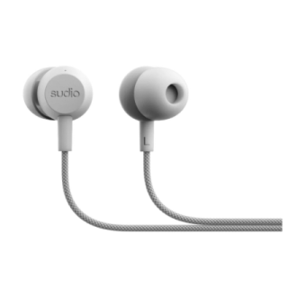 Sudio Earbuds | V3 | USB-C | In-ear | Microphone | Grey White Sudio Earbuds | V3 | USB-C | In-ear | Microphone | Grey White