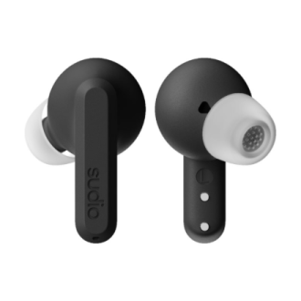 Sudio Earbuds | A3 Pro | Bluetooth | In-ear | Microphone | Cloudy Black | Noise canceling | Wireless Sudio Earbuds | A3 Pro | Bluetooth | In-ear | Microphone | Cloudy Black | Noise canceling | Wireless