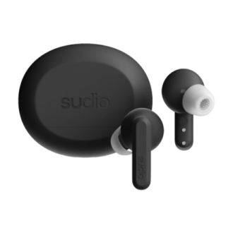 Sudio Earbuds | A3 Pro | Bluetooth | In-ear | Microphone | Cloudy Black | Noise canceling | Wireless Sudio Earbuds | A3 Pro | Bluetooth | In-ear | Microphone | Cloudy Black | Noise canceling | Wireless