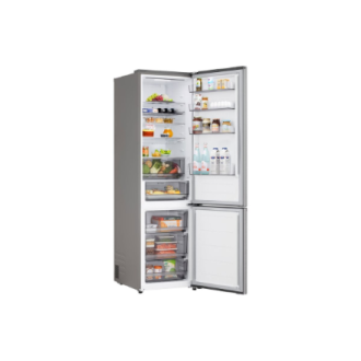 LG GBBS312CPY Refrigerator, C, Free-standing, Combi, Height 1.86 m, Net fridge 220 L, Net freezer 113 L,Stainless Steel | LG LG GBBS312CPY Refrigerator, C, Free-standing, Combi, Height 1.86 m, Net fridge 220 L, Net freezer 113 L,Stainless Steel | LG