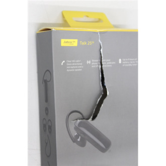 Jabra Talk 25 SE | Hands free device | Noise-canceling | 8.6 g | Black | DAMAGED PACKAGING | Volume control