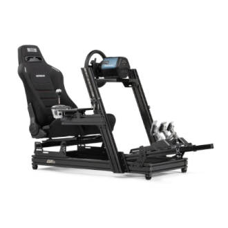 Next Level Racing | ERS3 Elite Fabric & Mesh Edition | Reclining Seat | SIMAERO Mesh Fabric | Black