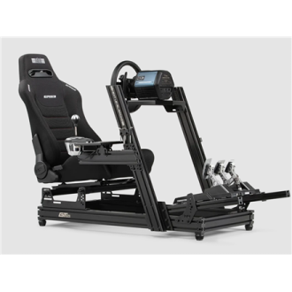 Next Level Racing | ERS3 Elite Fabric & Mesh Edition | Reclining Seat | SIMAERO Mesh Fabric | Black