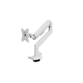 Arozzi Desk Mount | Neo Single - Gas Spring Monitor Arm AZ-ALZARE-NEO-WT | Tilt, Swivel, Rotation | Maximum weight (capacity) 9 Arozzi Desk Mount | Neo Single - Gas Spring Monitor Arm AZ-ALZARE-NEO-WT | Tilt, Swivel, Rotation | Maximum weight (capacity) 9