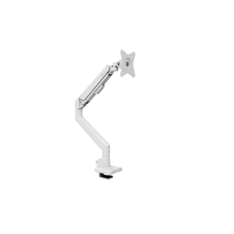 Arozzi Desk Mount | Neo Single - Gas Spring Monitor Arm AZ-ALZARE-NEO-WT | Tilt, Swivel, Rotation | Maximum weight (capacity) 9 Arozzi Desk Mount | Neo Single - Gas Spring Monitor Arm AZ-ALZARE-NEO-WT | Tilt, Swivel, Rotation | Maximum weight (capacity) 9