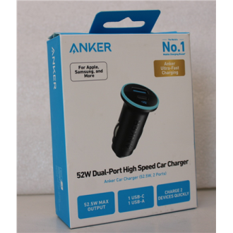 SALE OUT. Anker 325 Car Charger 1A/1C PD 53W with PPS | SALE OUT. Anker Car Charger 1A/1C PD 53W with PPS | A2735G11 | DEMO SALE OUT. Anker 325 Car Charger 1A/1C PD 53W with PPS | SALE OUT. Anker Car Charger 1A/1C PD 53W with PPS | A2735G11 | DEMO