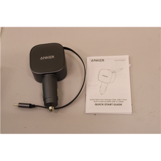 SALE OUT. Anker Nano Car Charger (75W, USB-C Port, Built-In Retractable USB-C Cable) | Anker Nano Car Charger (75W, USB-C Port, SALE OUT. Anker Nano Car Charger (75W, USB-C Port, Built-In Retractable USB-C Cable) | Anker Nano Car Charger (75W, USB-C Port,