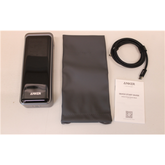 SALE OUT. Anker Prime power bank - USB, 2 x USB-C - 300 Watt | 26250 mAh | Black | UNPACKED, SMALL SCRATCHED ON TOP EDGE