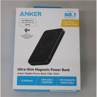 SALE OUT. Anker MagGo Wireless Powerbank (With 30W C port, Ultra slim) | A1664H11 | 10000 mAh | Black | DEMO SALE OUT. Anker MagGo Wireless Powerbank (With 30W C port, Ultra slim) | A1664H11 | 10000 mAh | Black | DEMO