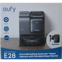 SALE OUT. Anker Eufy Robot Vacuum Cleaner Omni E28, Black | Anker Eufy Robot Vacuum Cleaner | Omni E28 | Wet&Dry | Dust capacity 