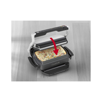 TEFAL OptiGrill Elite Snack and baking accessory | XA725870 | Black TEFAL OptiGrill Elite Snack and baking accessory | XA725870 | Black