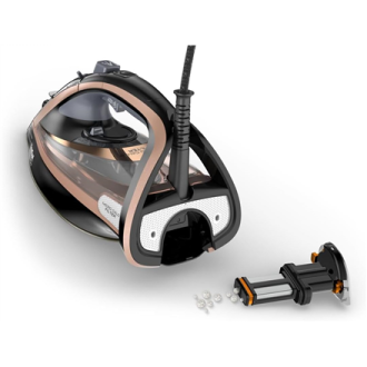 TEFAL | Steam Iron | FV9845 | Steam Iron | 3200 W | Water tank capacity 350 ml | Continuous steam 60 g/min | Black/Rose Gold TEFAL | Steam Iron | FV9845 | Steam Iron | 3200 W | Water tank capacity 350 ml | Continuous steam 60 g/min | Black/Rose Gold