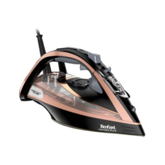 TEFAL | Steam Iron | FV9845 | Steam Iron | 3200 W | Water tank capacity 350 ml | Continuous steam 60 g/min | Black/Rose Gold TEFAL | Steam Iron | FV9845 | Steam Iron | 3200 W | Water tank capacity 350 ml | Continuous steam 60 g/min | Black/Rose Gold