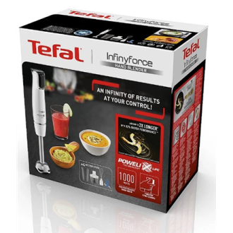 TEFAL | Blender | HB9441 InfintyForce | Hand Blender | 1000 W | Ice crushing | White | 1 TEFAL | Blender | HB9441 InfintyForce | Hand Blender | 1000 W | Ice crushing | White | 1