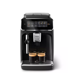 Philips | Espresso Coffee Maker | EP3321/40 | Pump pressure 15 bar | Built-in milk frother | Fully Automatic | 1500 W | Black Philips | Espresso Coffee Maker | EP3321/40 | Pump pressure 15 bar | Built-in milk frother | Fully Automatic | 1500 W | Black