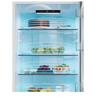 Candy Refrigerator | CNCQ2T618EW | Energy efficiency class E | Free standing | Combi | Height 185 cm | No Frost system | Fridge Candy Refrigerator | CNCQ2T618EW | Energy efficiency class E | Free standing | Combi | Height 185 cm | No Frost system | Fridge