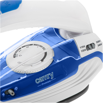 Camry CR 5040 | Steam travel iron | 1600 W | Water tank capacity 80 ml | Continuous steam 10 g/min | Steam boost performance 50 