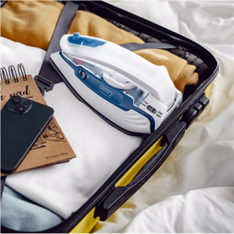 Camry CR 5040 | Steam travel iron | 1600 W | Water tank capacity 80 ml | Continuous steam 10 g/min | Steam boost performance 50 