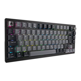 Corsair Keyboard | K65 PLUS | Mechanical Gaming Keyboard | Wireless | Nordic | CORSAIR MLX Red | Black Corsair Keyboard | K65 PLUS | Mechanical Gaming Keyboard | Wireless | Nordic | CORSAIR MLX Red | Black