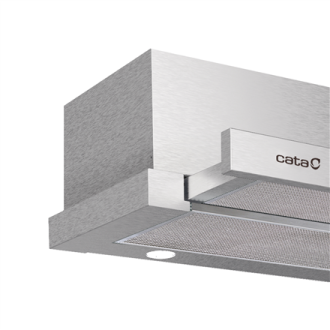 CATA Hood | EXTENDER 600 | Telescopic | Energy efficiency class C | Width 60 cm | 390 m /h | Mechanical | ECOLED | Stainless Ste CATA Hood | EXTENDER 600 | Telescopic | Energy efficiency class C | Width 60 cm | 390 m /h | Mechanical | ECOLED | Stainless Ste