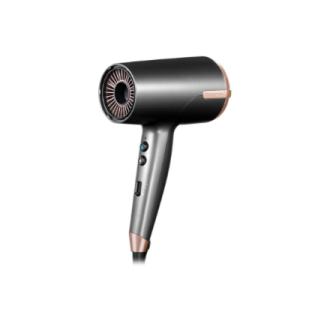 Remington | Hair dryer | D6077 | 2000 W | Number of temperature settings 3 | Ionic function | Diffuser nozzle | Grey Remington | Hair dryer | D6077 | 2000 W | Number of temperature settings 3 | Ionic function | Diffuser nozzle | Grey