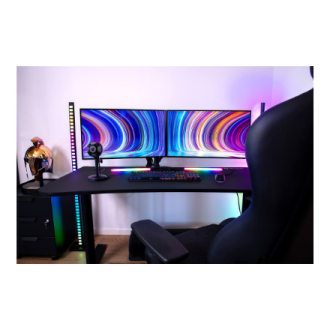 Arozzi Gaming Desk | Arena Medium | Pure Black Arozzi Gaming Desk | Arena Medium | Pure Black