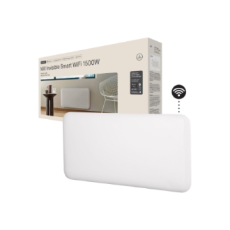 Mill WiFi Panel Heater | PA1500WIFI4A | Panel Heater | 1500 W | Suitable for rooms up to 22 m | White | IPX4 Mill WiFi Panel Heater | PA1500WIFI4A | Panel Heater | 1500 W | Suitable for rooms up to 22 m | White | IPX4