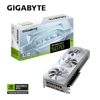 Gigabyte GeForce RTX 5070 EAGLE OC ICE SFF 12G | NVIDIA | 12 GB | GeForce RTX 5070 | HDMI ports quantity 1 | PCI-E 5.0 Gigabyte GeForce RTX 5070 EAGLE OC ICE SFF 12G | NVIDIA | 12 GB | GeForce RTX 5070 | HDMI ports quantity 1 | PCI-E 5.0