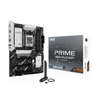 Asus PRIME B850-PLUS WIFI | Processor family AMD | Processor socket AM5 | DDR5 | Supported hard disk drive interfaces M.2, SATA Asus PRIME B850-PLUS WIFI | Processor family AMD | Processor socket AM5 | DDR5 | Supported hard disk drive interfaces M.2, SATA