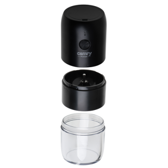 Camry Cordless USB Electric Coffee Grinder | CR 4302 | 25 W | Coffee beans capacity 25-30 g | Black Camry Cordless USB Electric Coffee Grinder | CR 4302 | 25 W | Coffee beans capacity 25-30 g | Black