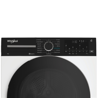 Whirlpool Dryer Machine | WP C8 WBS EE | Energy efficiency class C | Front loading | 8 kg | Digital | Depth 61 cm | Steam functi Whirlpool Dryer Machine | WP C8 WBS EE | Energy efficiency class C | Front loading | 8 kg | Digital | Depth 61 cm | Steam functi