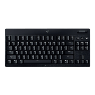 Razer | BlackWidow V4 Low-Profile Tenkeyless HyperSpeed | Keyboard | Wireless | US | Bluetooth | Green Switches | Black Razer | BlackWidow V4 Low-Profile Tenkeyless HyperSpeed | Keyboard | Wireless | US | Bluetooth | Green Switches | Black