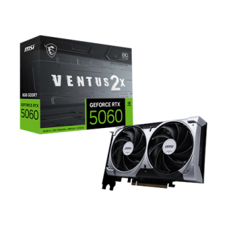 MSI GeForce RTX 5060 8G VENTUS 2X OC | NVIDIA | 8 GB | GeForce RTX 5060 | GDDR7 | HDMI ports quantity 1 | PCI Express Gen 5 x16 MSI GeForce RTX 5060 8G VENTUS 2X OC | NVIDIA | 8 GB | GeForce RTX 5060 | GDDR7 | HDMI ports quantity 1 | PCI Express Gen 5 x16
