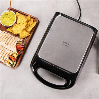 Cecotec Sandwich Maker | Rock'nToast Family 3in1 | 1500 W | Number of plates 3 | Black Cecotec Sandwich Maker | Rock'nToast Family 3in1 | 1500 W | Number of plates 3 | Black