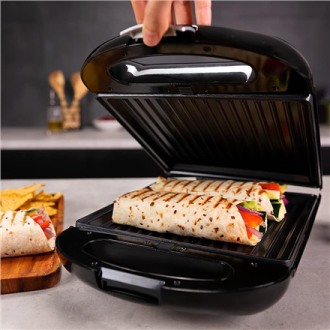 Cecotec Sandwich Maker | Rock'nToast Family 3in1 | 1500 W | Number of plates 3 | Black Cecotec Sandwich Maker | Rock'nToast Family 3in1 | 1500 W | Number of plates 3 | Black