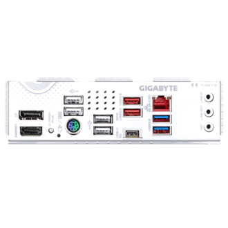 Gigabyte B850 EAGLE ICE | Processor family AMD | Processor socket AM5 | DDR5 | Supported hard disk drive interfaces SATA, M.2 | Gigabyte B850 EAGLE ICE | Processor family AMD | Processor socket AM5 | DDR5 | Supported hard disk drive interfaces SATA, M.2 |