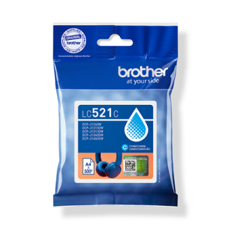 Brother LC521C | Ink Cartridges | Cyan Brother LC521C | Ink Cartridges | Cyan