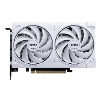 MSI GeForce RTX 5060 8G VENTUS 2X OC WHITE | NVIDIA | 8 GB | GeForce RTX 5060 | GDDR7 | HDMI ports quantity 1 | PCI Express Gen MSI GeForce RTX 5060 8G VENTUS 2X OC WHITE | NVIDIA | 8 GB | GeForce RTX 5060 | GDDR7 | HDMI ports quantity 1 | PCI Express Gen