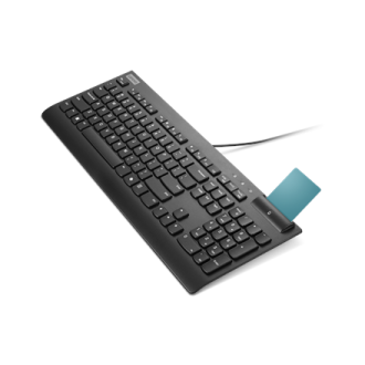 Lenovo Smartcard II | Keyboard | Wired | Estonian | Plunger type switch | Black Lenovo Smartcard II | Keyboard | Wired | Estonian | Plunger type switch | Black