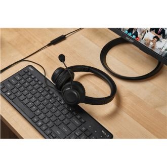 Acer Office Headset | Built-in microphone | Wired | Black Acer Office Headset | Built-in microphone | Wired | Black