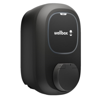 Wallbox Pulsar MAX Socket | 22 kW | Wi-Fi, Bluetooth | Black Wallbox Pulsar MAX Socket | 22 kW | Wi-Fi, Bluetooth | Black