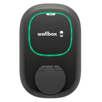 Wallbox Pulsar MAX Socket | 22 kW | Wi-Fi, Bluetooth | Black Wallbox Pulsar MAX Socket | 22 kW | Wi-Fi, Bluetooth | Black
