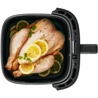 TEFAL Air Fryer | Easy Fry Silence EY551HE0 | Power 1650 W | Capacity 5 L | Gray TEFAL Air Fryer | Easy Fry Silence EY551HE0 | Power 1650 W | Capacity 5 L | Gray