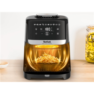 TEFAL Air Fryer | Easy Fry Silence EY551HE0 | Power 1650 W | Capacity 5 L | Gray TEFAL Air Fryer | Easy Fry Silence EY551HE0 | Power 1650 W | Capacity 5 L | Gray