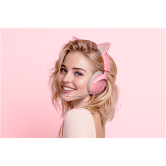 Razer Gaming Headset | Kraken Kitty V3 X | Wired | Over-Ear | Microphone | Quartz Razer Gaming Headset | Kraken Kitty V3 X | Wired | Over-Ear | Microphone | Quartz