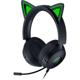 Razer Gaming Headset | Kraken Kitty V3 X | Wired | Over-Ear | Microphone | Black Razer Gaming Headset | Kraken Kitty V3 X | Wired | Over-Ear | Microphone | Black