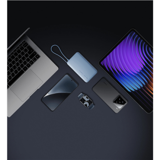 Xiaomi 67W Power Bank 10000 (Integrated Cable) | 10000 mAh | Ice Blue Xiaomi 67W Power Bank 10000 (Integrated Cable) | 10000 mAh | Ice Blue