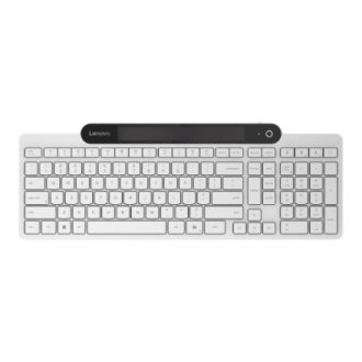 Lenovo 800 Self-Charging Bluetooth Keyboard-US English | Keyboard | Bluetooth | US English | White Lenovo 800 Self-Charging Bluetooth Keyboard-US English | Keyboard | Bluetooth | US English | White