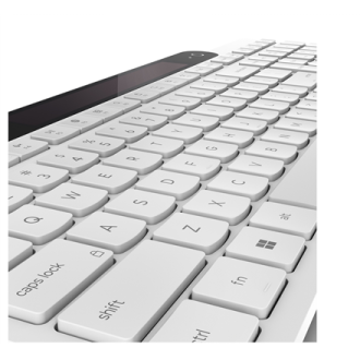 Lenovo 800 Self-Charging Bluetooth Keyboard-US English | Keyboard | Bluetooth | US English | White Lenovo 800 Self-Charging Bluetooth Keyboard-US English | Keyboard | Bluetooth | US English | White