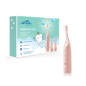 ETA Electric Toothbrush | Sonetic Kids ETA171090000 | Rechargeable | For kids | Number of brush heads included 2 | Number of tee ETA Electric Toothbrush | Sonetic Kids ETA171090000 | Rechargeable | For kids | Number of brush heads included 2 | Number of tee